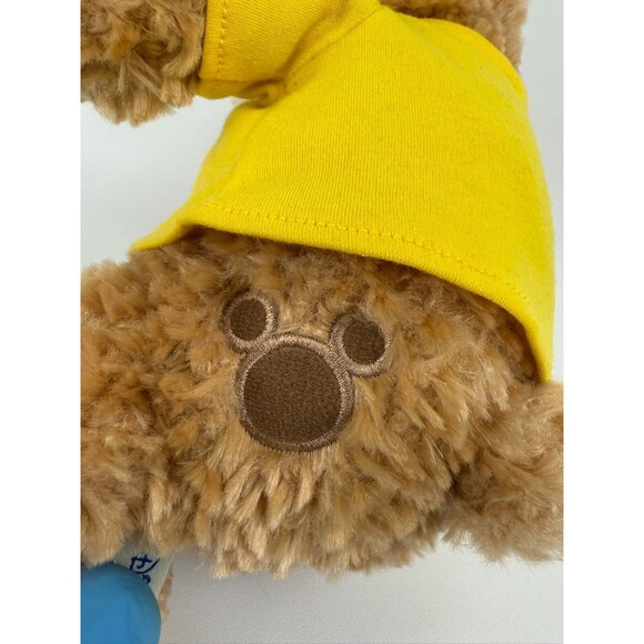 Walt Disney Parks Happy Birthday Duffy Bear  Shirt Hat 17” Stuffed Animal Plush - Picture 5 of 10